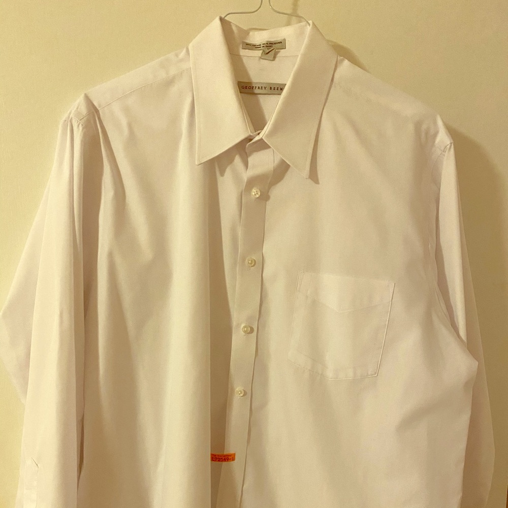 Men’s dress shirt Geoffrey Beene 17.5 white
